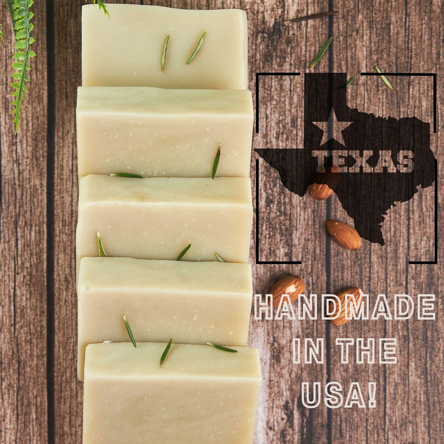 All Natural Bar Soap - Hemp Seed Oil & Peppermint - Bonuderm