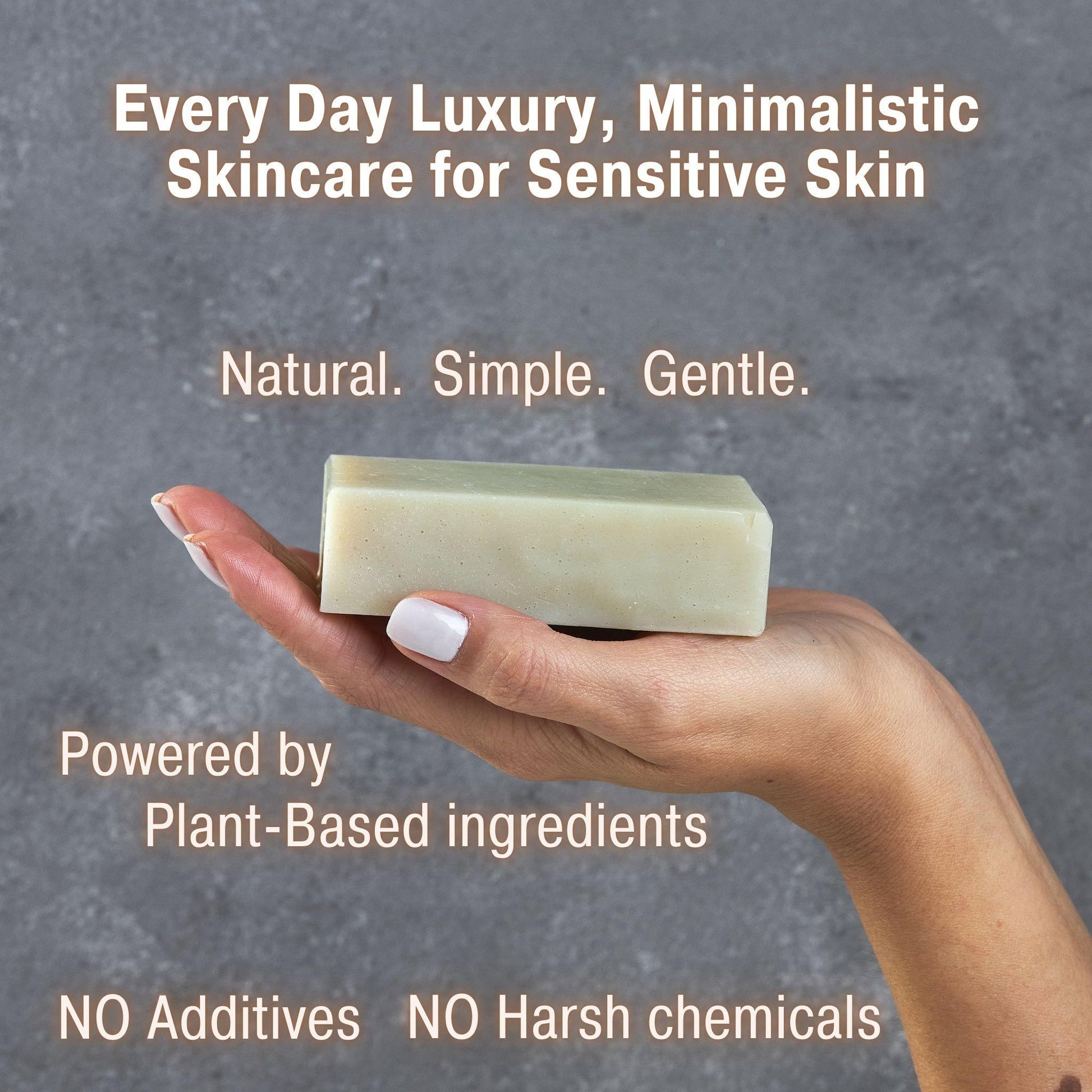 All Natural Bar Soap - Hemp Seed Oil & Peppermint - Bonuderm