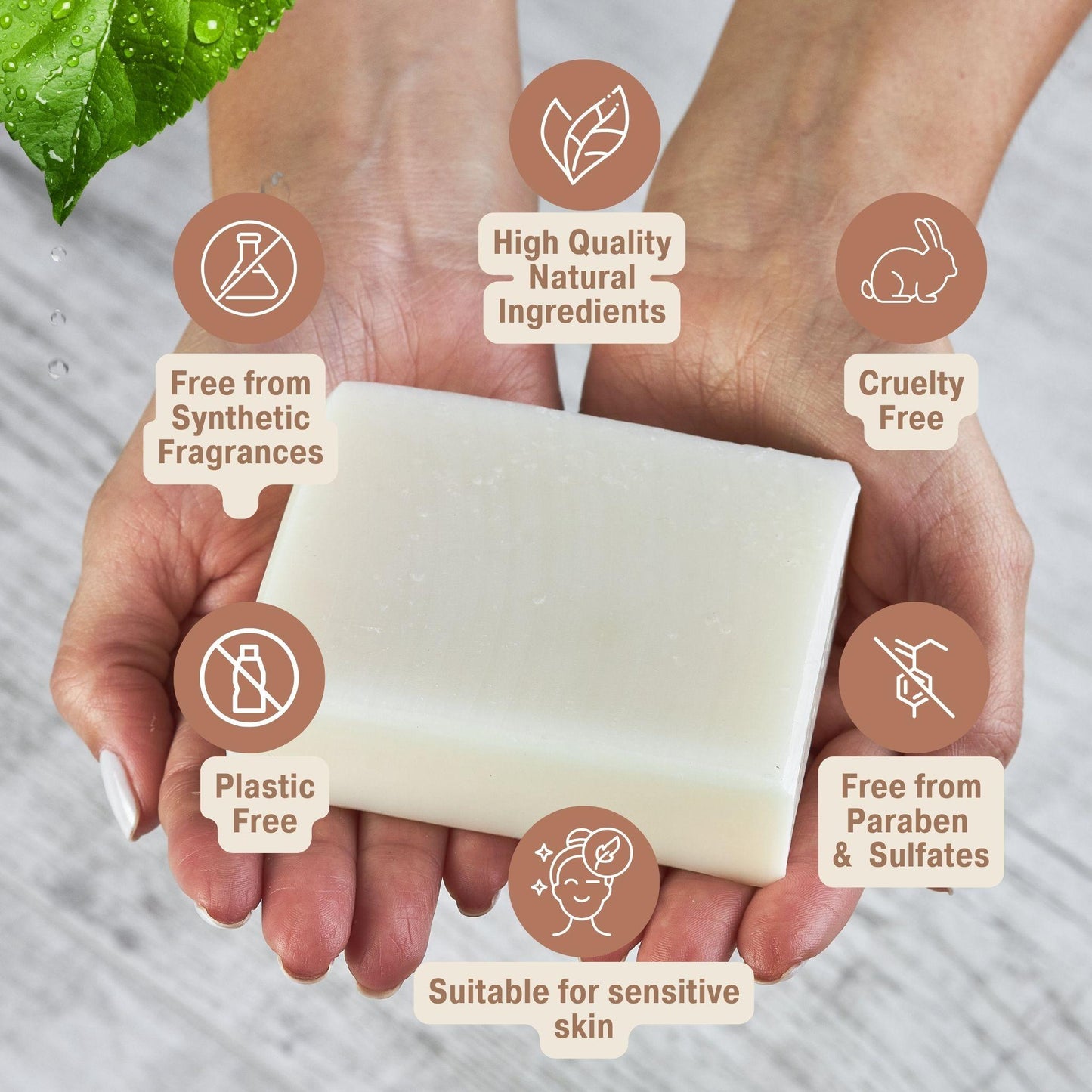 All Natural Bar Soap - Rosemary - Bonuderm