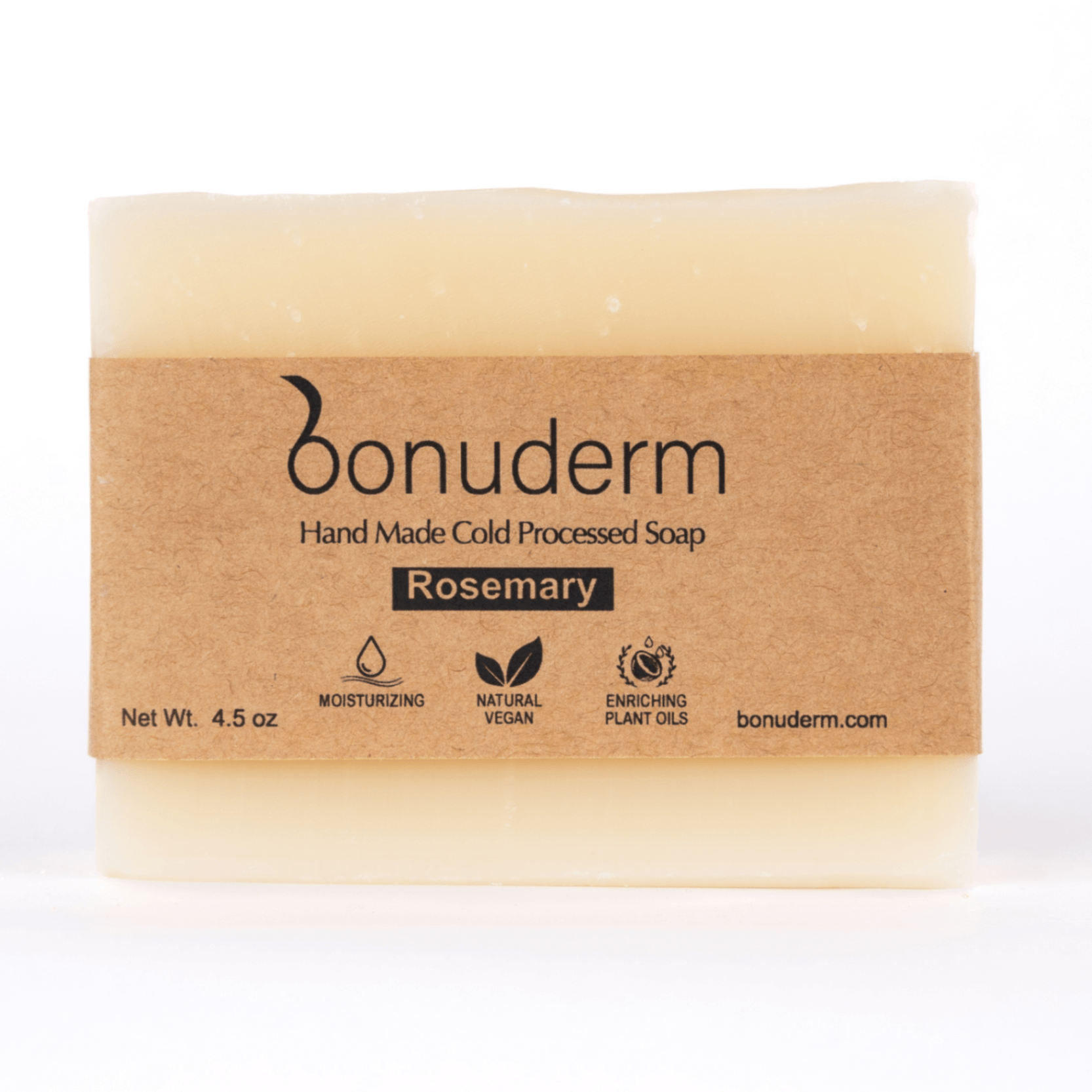 All Natural Bar Soap - Rosemary - Bonuderm