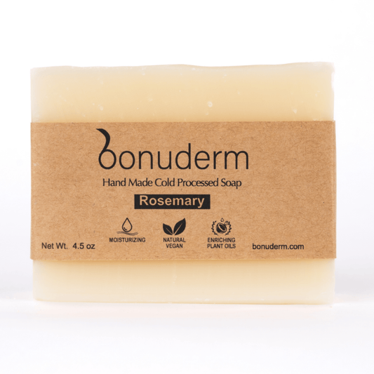 All Natural Bar Soap - Rosemary - Bonuderm