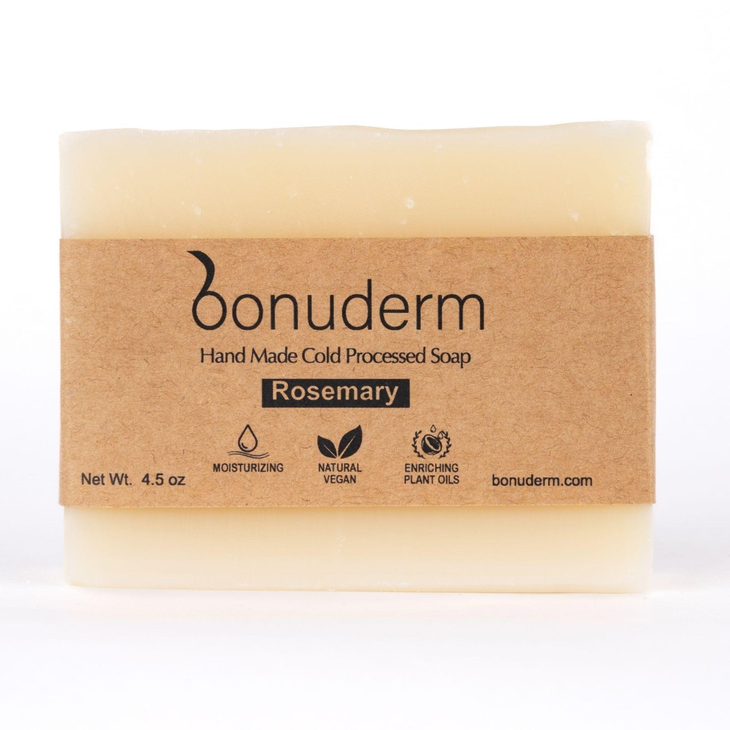 All Natural Bar Soap - Rosemary - Bonuderm