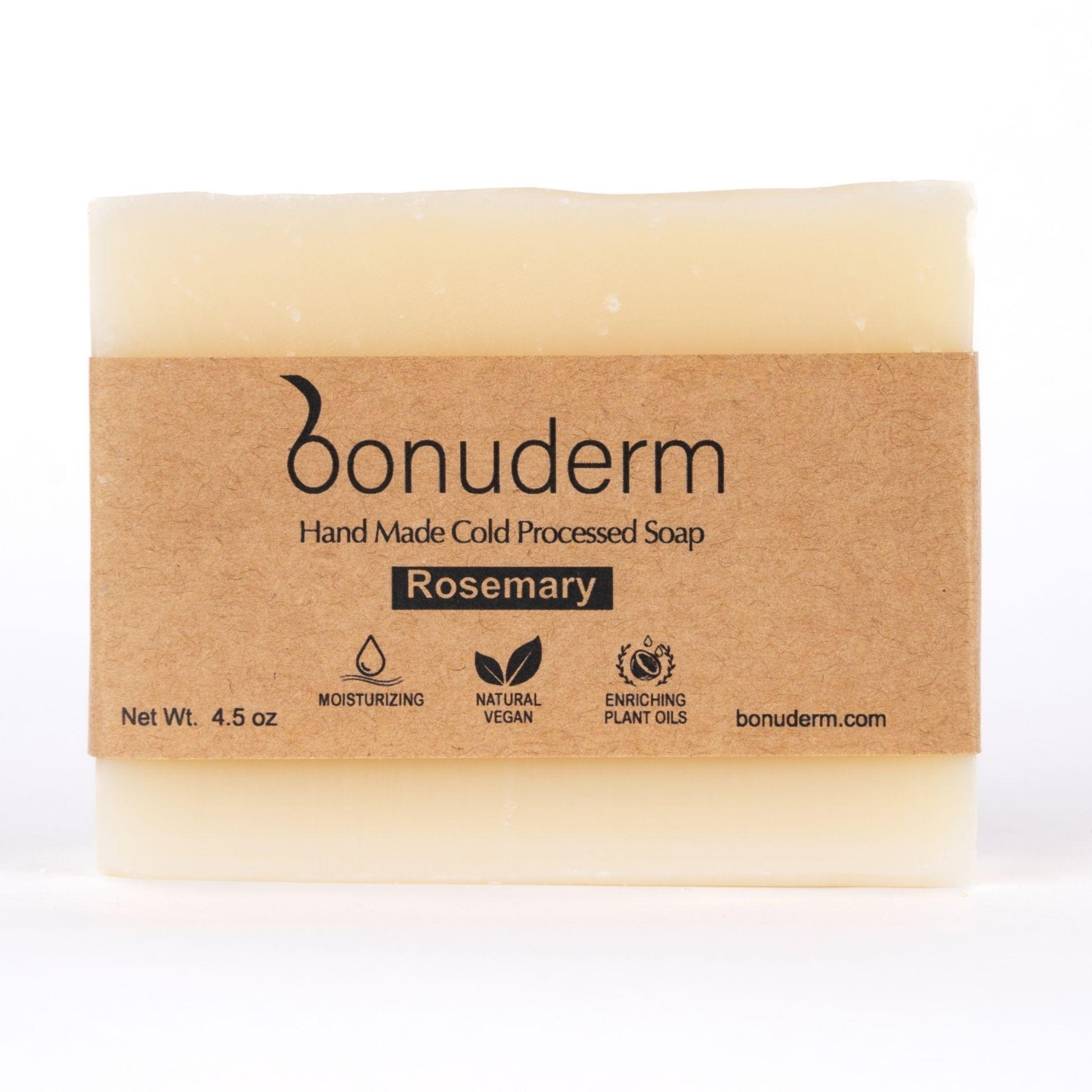 All Natural Bar Soap - Rosemary - Bonuderm