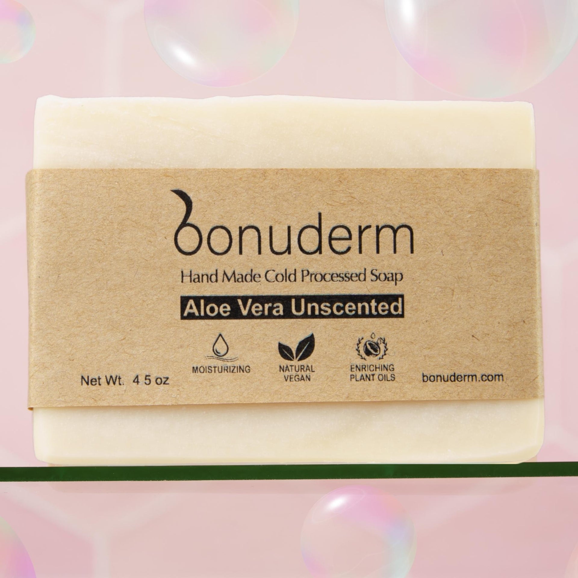 Aloe Vera Soap That Won't Dry Your Skin | Handmade in Texas | Bonuderm