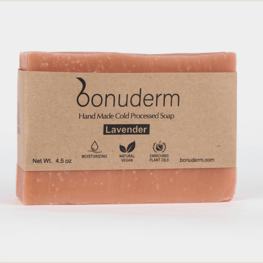Handmade Lavender Soap | Best Lavender Soap with Coconut Oil - Bonuderm