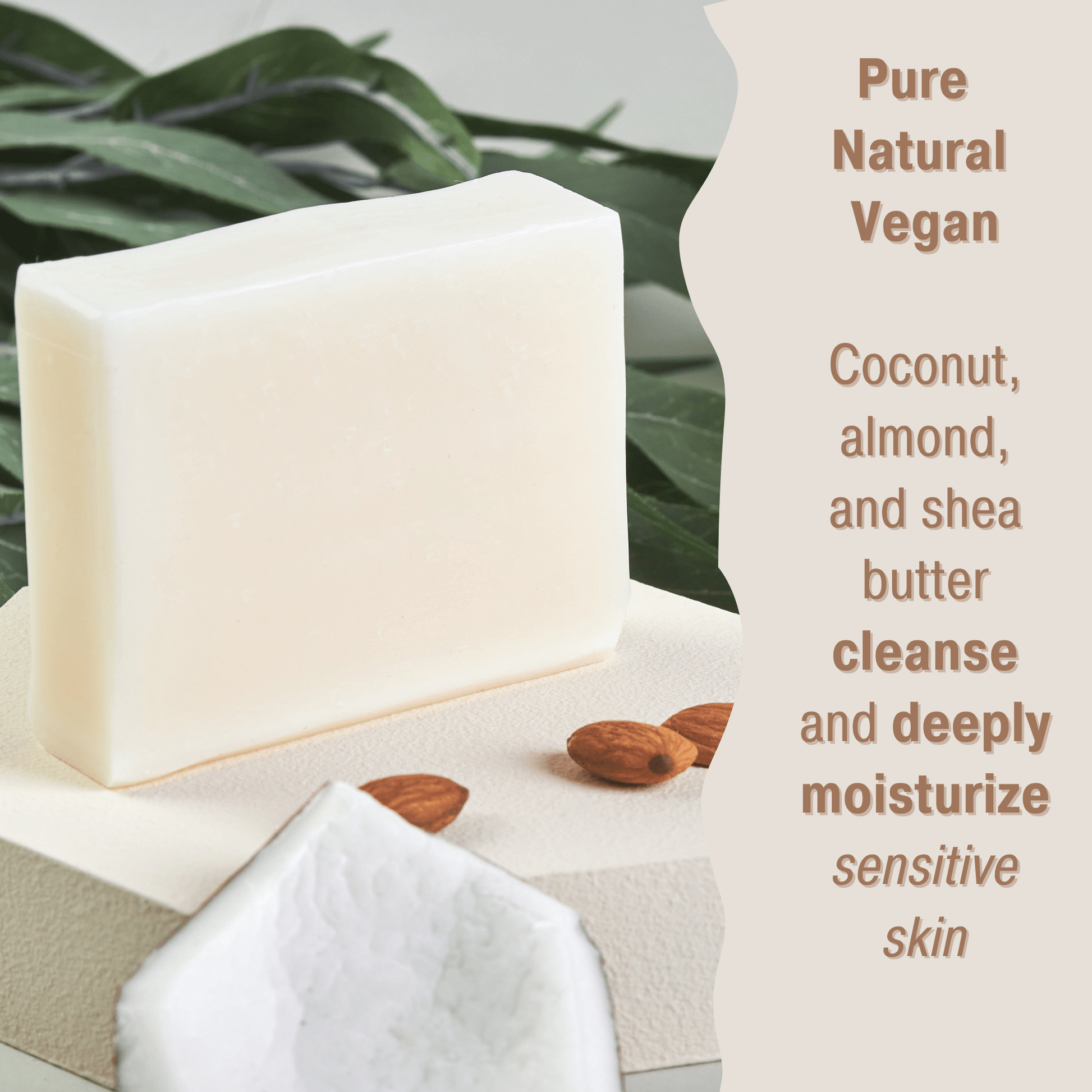Mild Unscented Soap - Gentle & Pure, Moisturizing, Scentless Bar Soap - Bonuderm