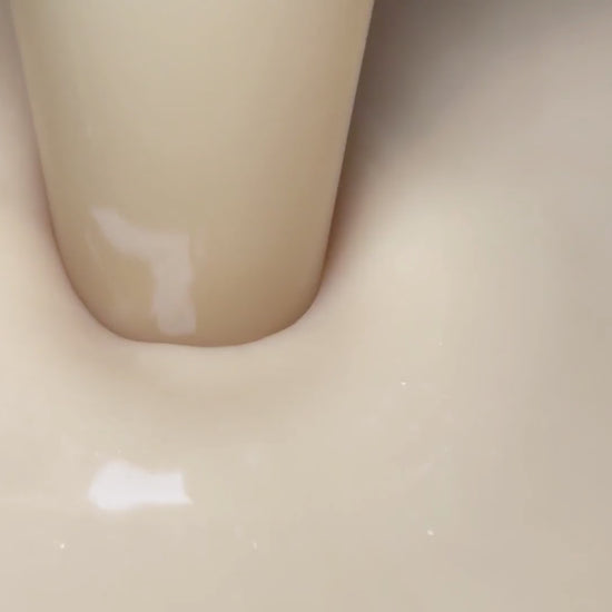 Video of producing unscented soap made with all natural ingredients not synthetics or harsh chemicals. 